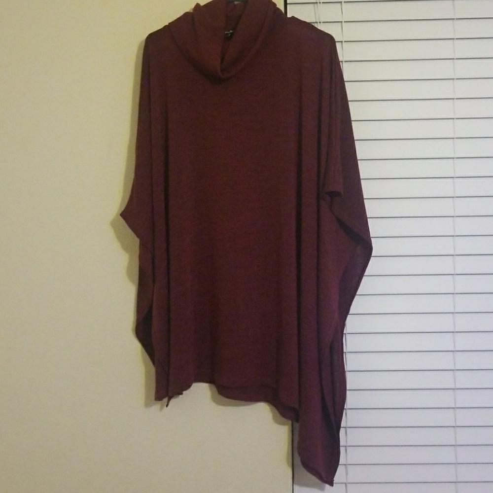Full lengthy poncho